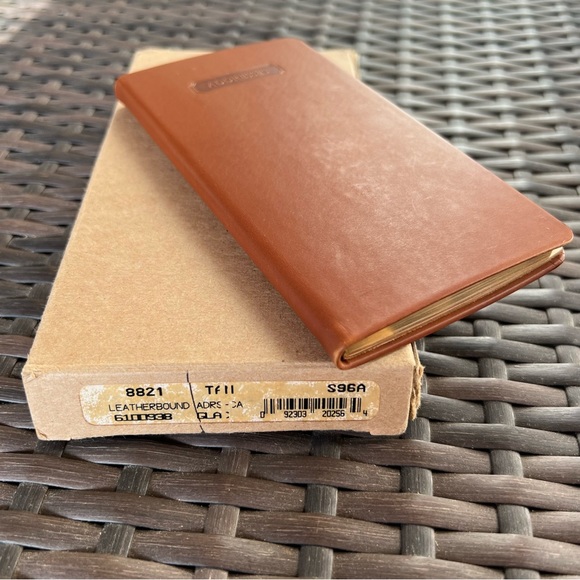 Coach Bags Vintage Coach 882 British Tan Leather Bound Address Book Poshmark